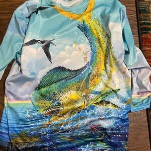 2Carey Chen and 1 yizzam shirt lot size 2extra large all 3 shirts for one price